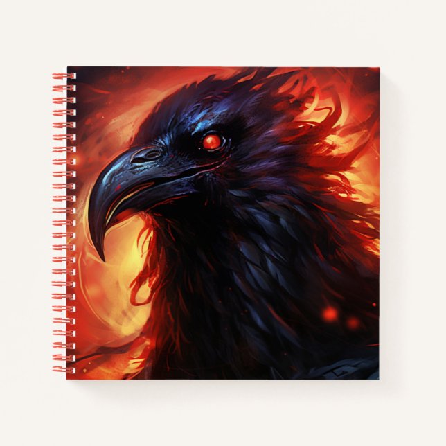 Cuaderno The Gorgeous Black Raven (Anverso)