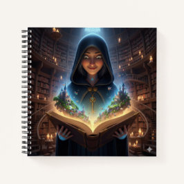 Cuaderno The Hidden Library Guardian Notebook