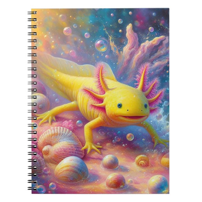 Cuaderno The Joyful Axolotl (Frente)