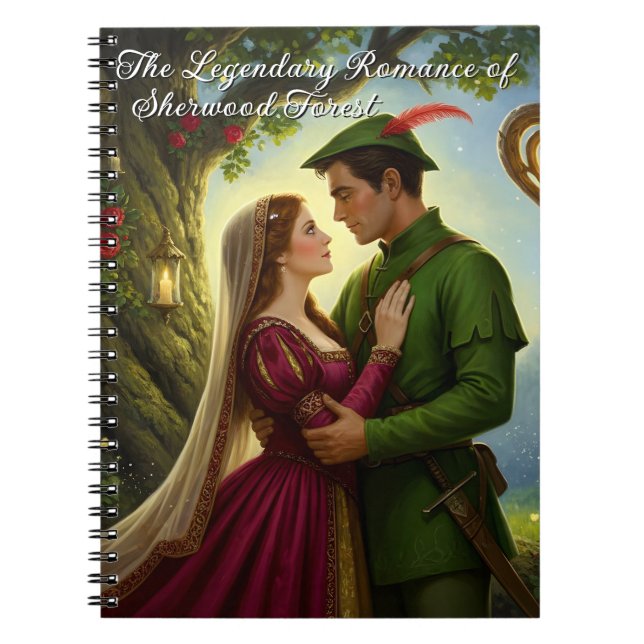 Cuaderno The Legendary Romance of Sherwood Forest (Frente)