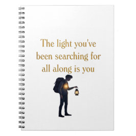 Cuaderno The light is you iPad Smart Cover