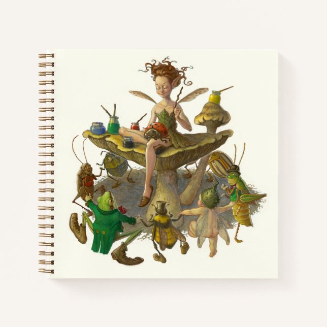 Cuaderno “The Littlest Artist” 8.5 x 8.5" (Anverso)
