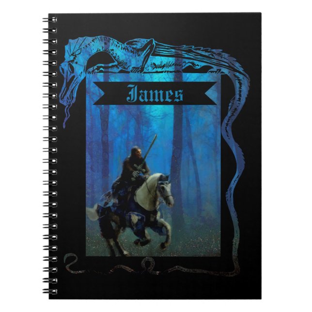 Cuaderno The Lone Knight: A Journey Through the Mist (Frente)