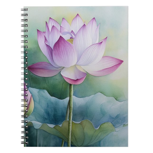 Cuaderno The lotus flower (Frente)