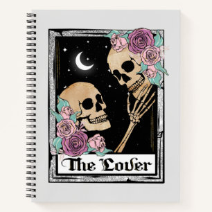 Cuaderno "The Lover" - Gótico Skeleton Romance
