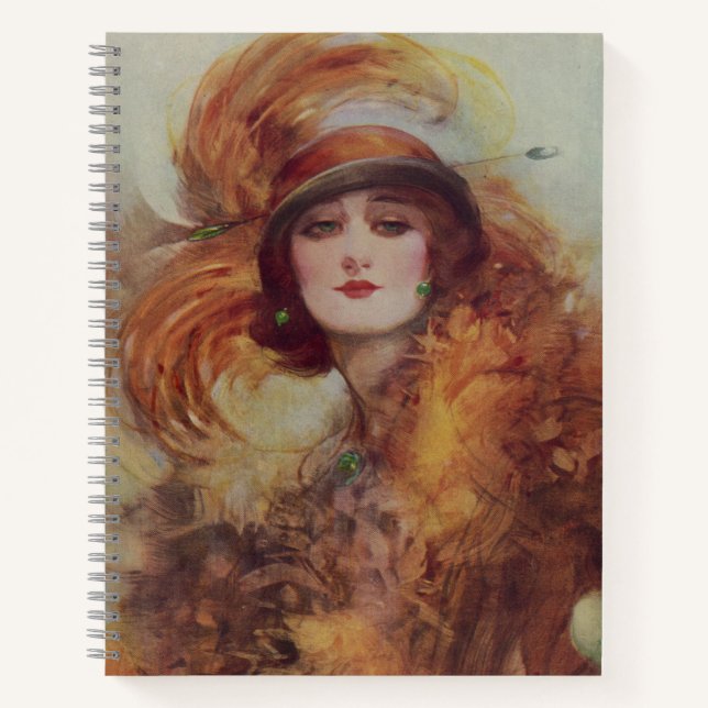 Cuaderno The Lure Of The Green Eyes - W.H. Barribal (Anverso)