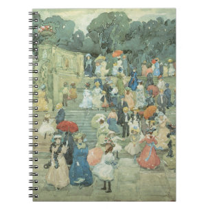Cuaderno The Mall, Central Park de Maurice Prendergast