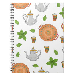 Cuaderno Thé marocain & Motif tadjik