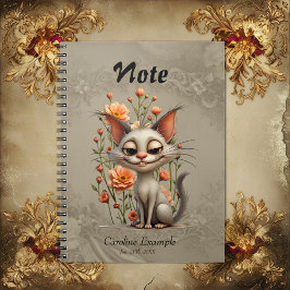 Cuaderno The mischievous cat