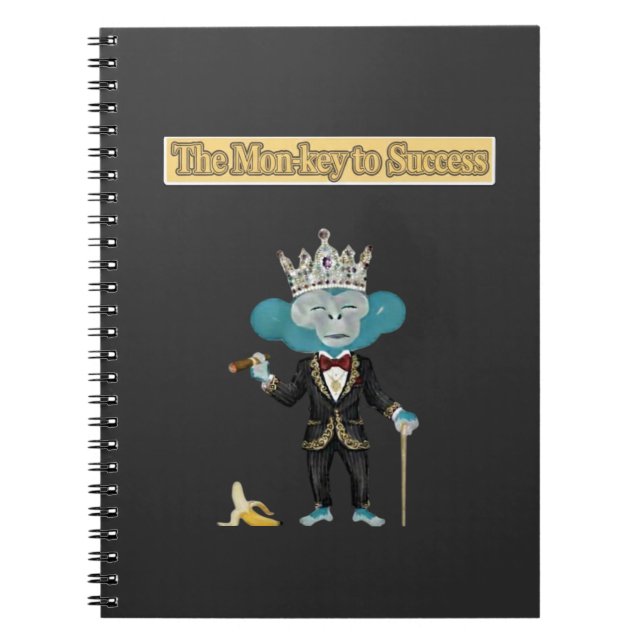 Cuaderno The Mon-Key to success (Frente)