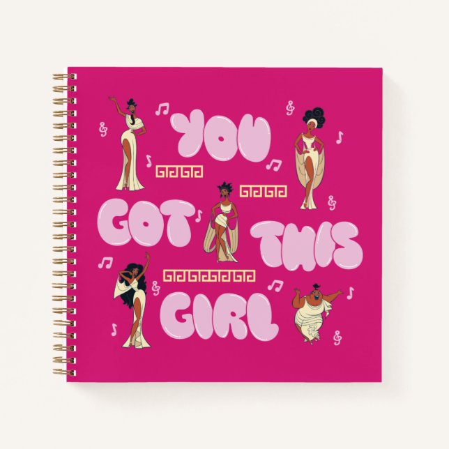 Cuaderno The Muses - You Got This Girl Notebook (Anverso)