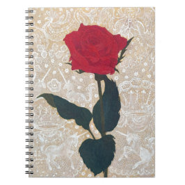 Cuaderno The Noble Rose: Japanese Art with Mythic Touch