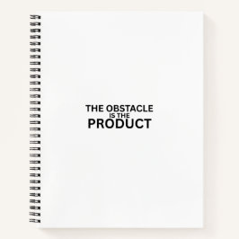 Cuaderno The Obstacle Is The Product Professional 