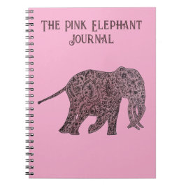 Cuaderno The Pink Elephant Journal/Notebook