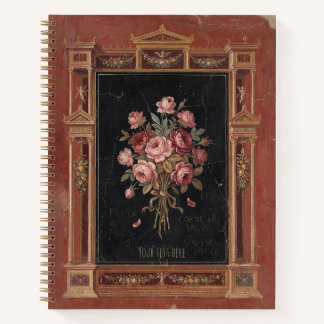 Cuaderno The Pompeian Rose: Ancient Roman Fresco Floral