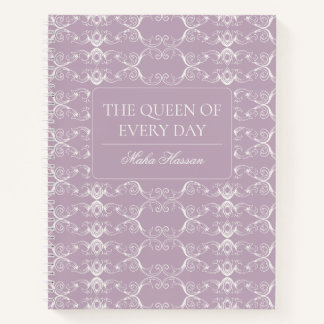 Cuaderno The Queen of Every Day Journal | Personalized Name