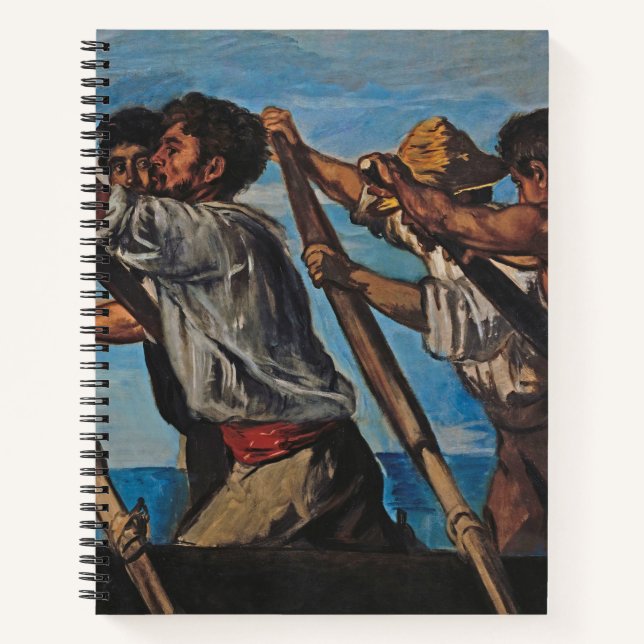 Cuaderno The Rowers (por Hans von Marées) (Anverso)