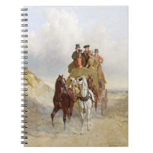 Cuaderno The Royal Mail Coach on the Road, 1841 (petróleo 
