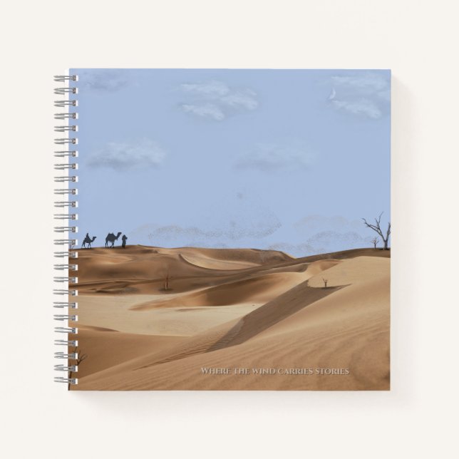 Cuaderno The Sahara's Soul Notebook (Anverso)