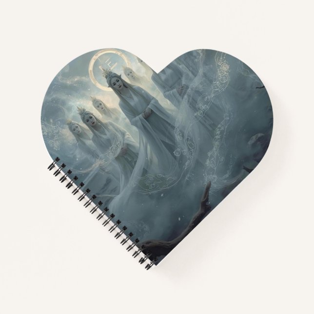 Cuaderno The Seven Queens of the Mist (Anverso)