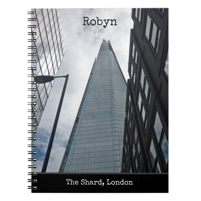 Cuaderno The Shard de Tooley Street, personalizado (Frente)