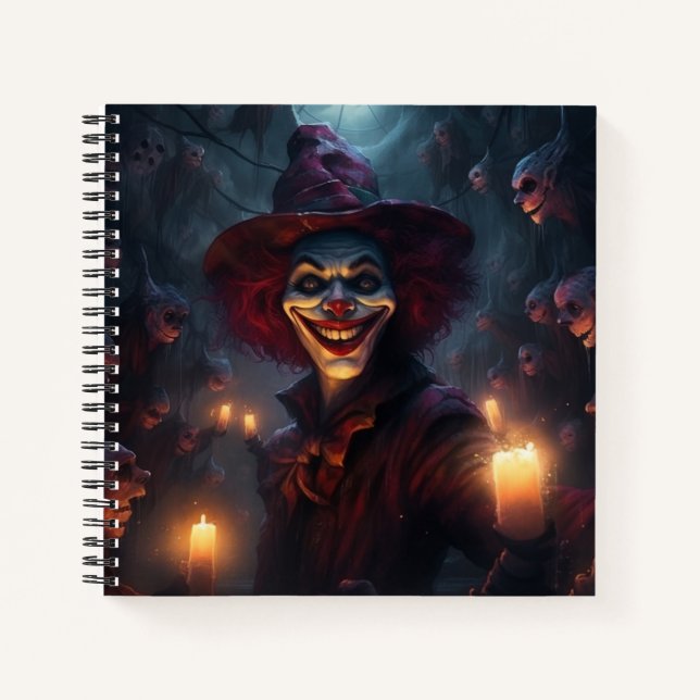 Cuaderno The Sinister Clown (Anverso)