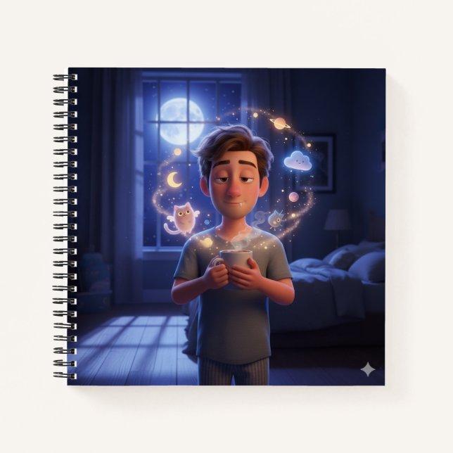 Cuaderno The Sleepy Dreamcatcher Notebook (Anverso)