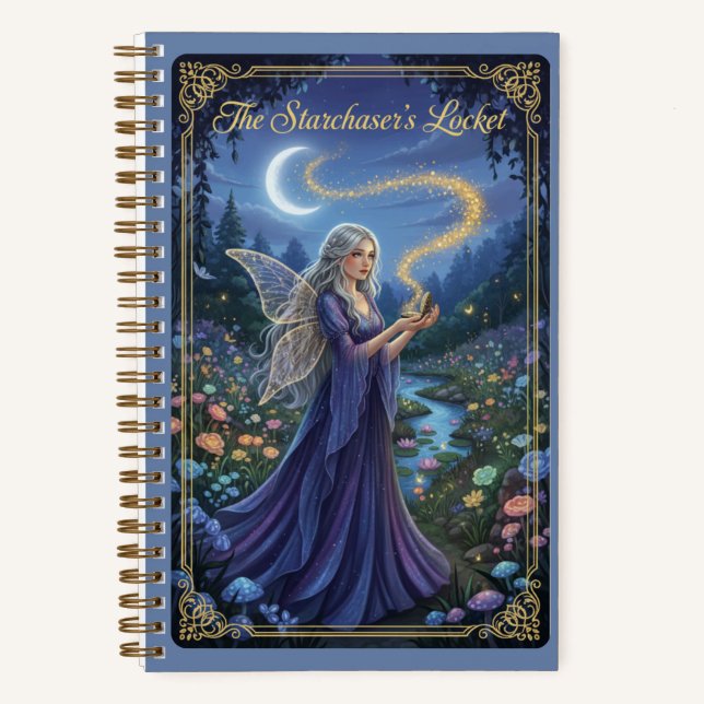 Cuaderno The Starchaser's Locket Celestial Fairy Journal (Anverso)