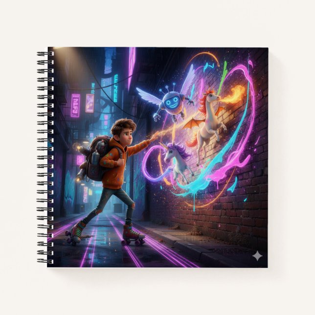 Cuaderno The Street Artist Storyteller Notebook (Anverso)