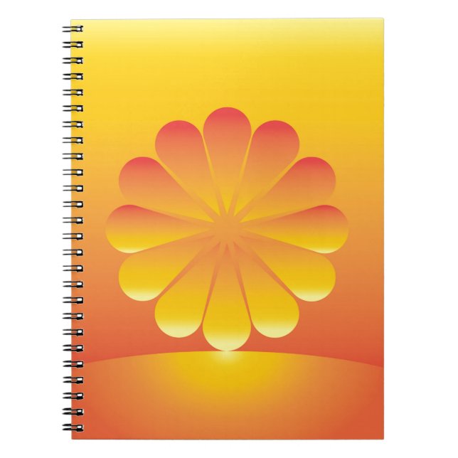 Cuaderno the sun rises (Frente)
