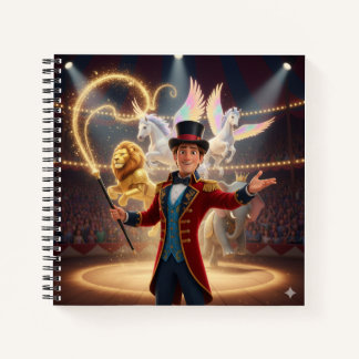 Cuaderno The Traveling Circus Ringmaster Notebook
