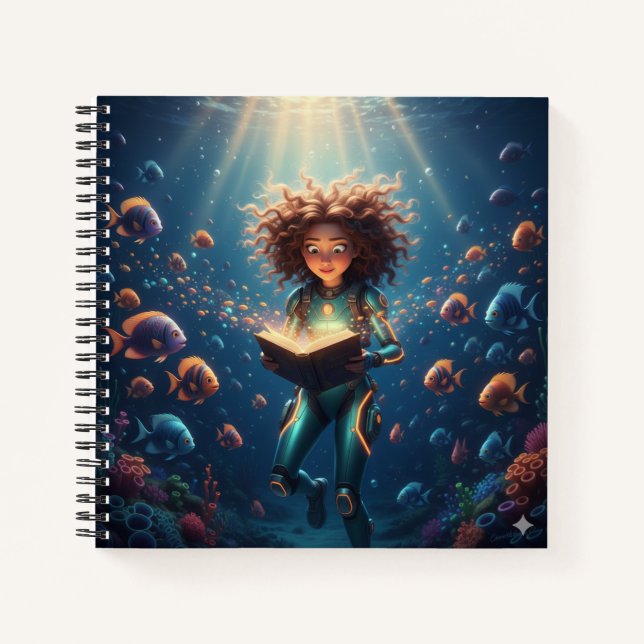 Cuaderno The Underwater Narrator Notebook (Anverso)