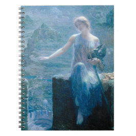 Cuaderno The Valkyrie's Vigil Edward Robert Hughes Art