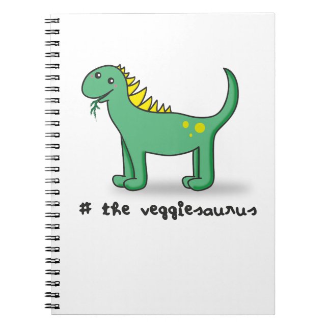 Cuaderno the veggiesaurus (Frente)