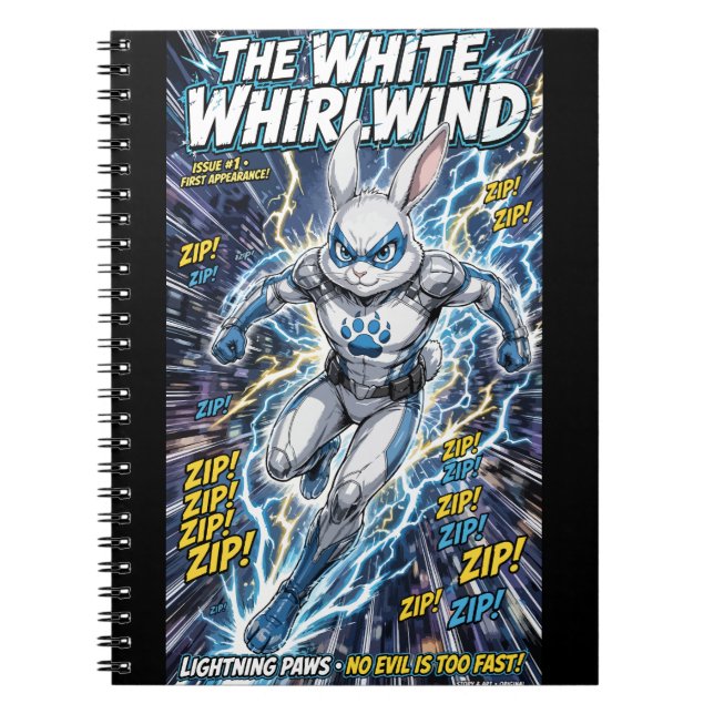 Cuaderno The White Whirlwind (Frente)