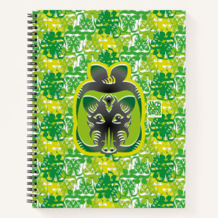 CUADERNO THE WILD BOAR EATS APPLES BY MASANSER