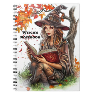 Cuaderno The witch's notebook.A great Halloween gift