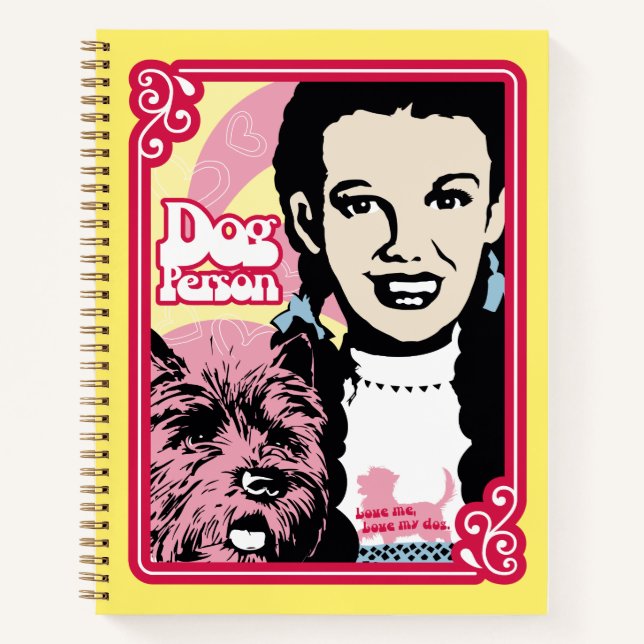 Cuaderno The Wizard Of Oz™ | Dorothy™ & Toto™ - Dog Person (Anverso)