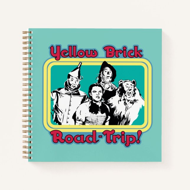 Cuaderno The Wizard Of Oz™ | Yellow Brick Road-Trip! (Anverso)