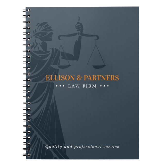 Cuaderno Themis | Escala de justicia (Frente)