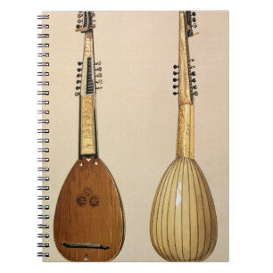 Cuaderno Theorbo, hecho por Juan Krebar, Padua, 1629, para