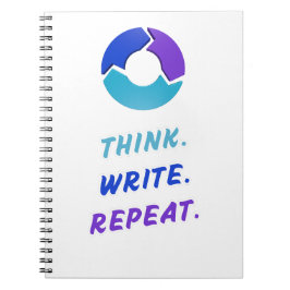Cuaderno Think. Write. Repeat. Notebook