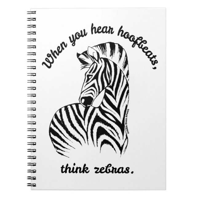 Cuaderno Think Zebras (Frente)