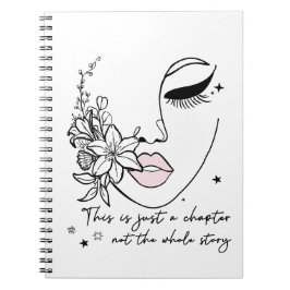 Cuaderno This is Just a Chapter Positive Quote 