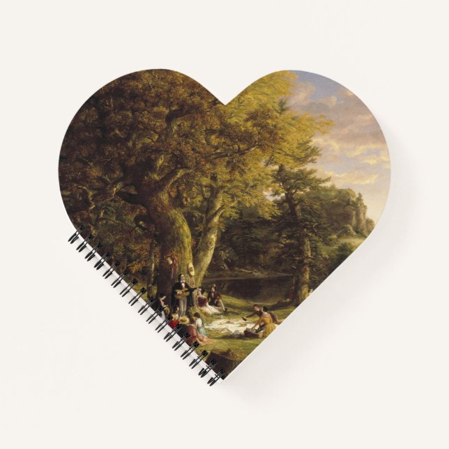 Cuaderno Thomas Cole The Pic-Nic (Anverso)