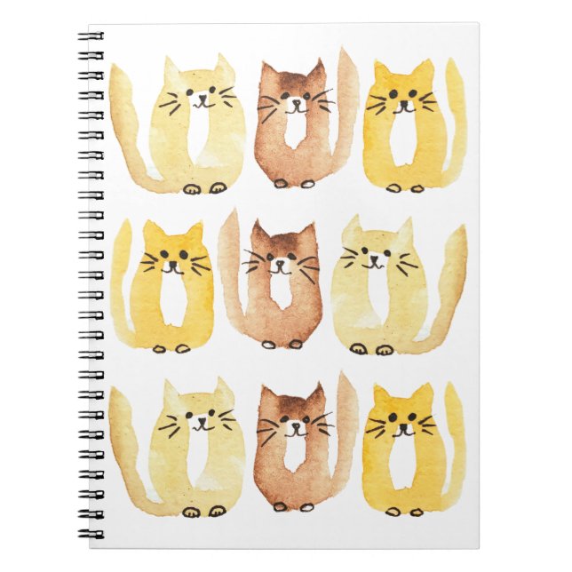 Cuaderno Three Cats (Frente)