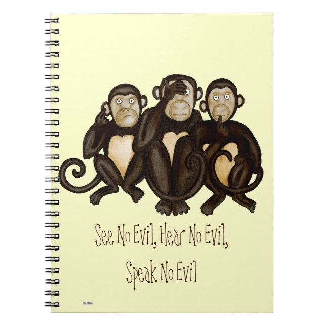 Cuaderno Three Wise Monkeys (Frente)