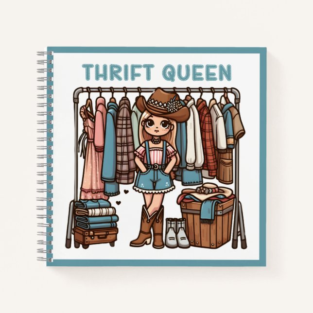 Cuaderno Thrift Queen (Anverso)