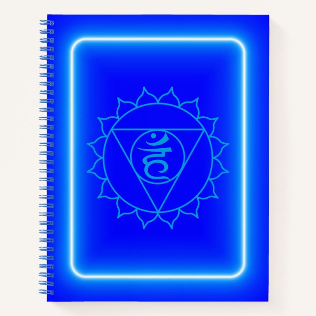 Cuaderno Throat Chakra Journal (Anverso)