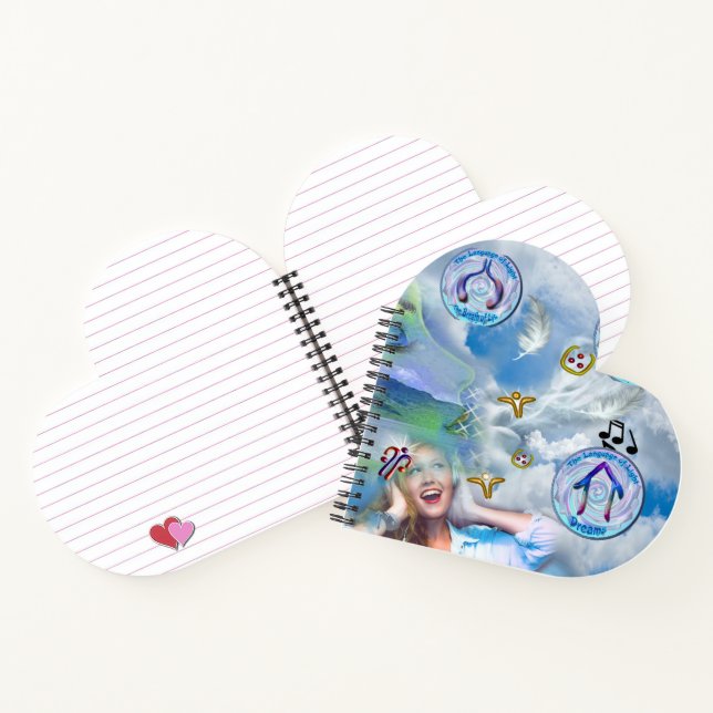 Cuaderno Throat Chakra - Sueños de símbolos (Interior)